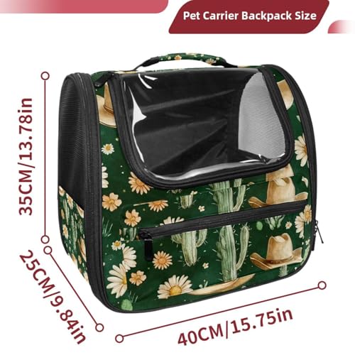 Halloween Pet Carrier Airline Approved Pet Carrier Bag Dog Carrier for Small Medium Cats Dogs Puppies Kitten