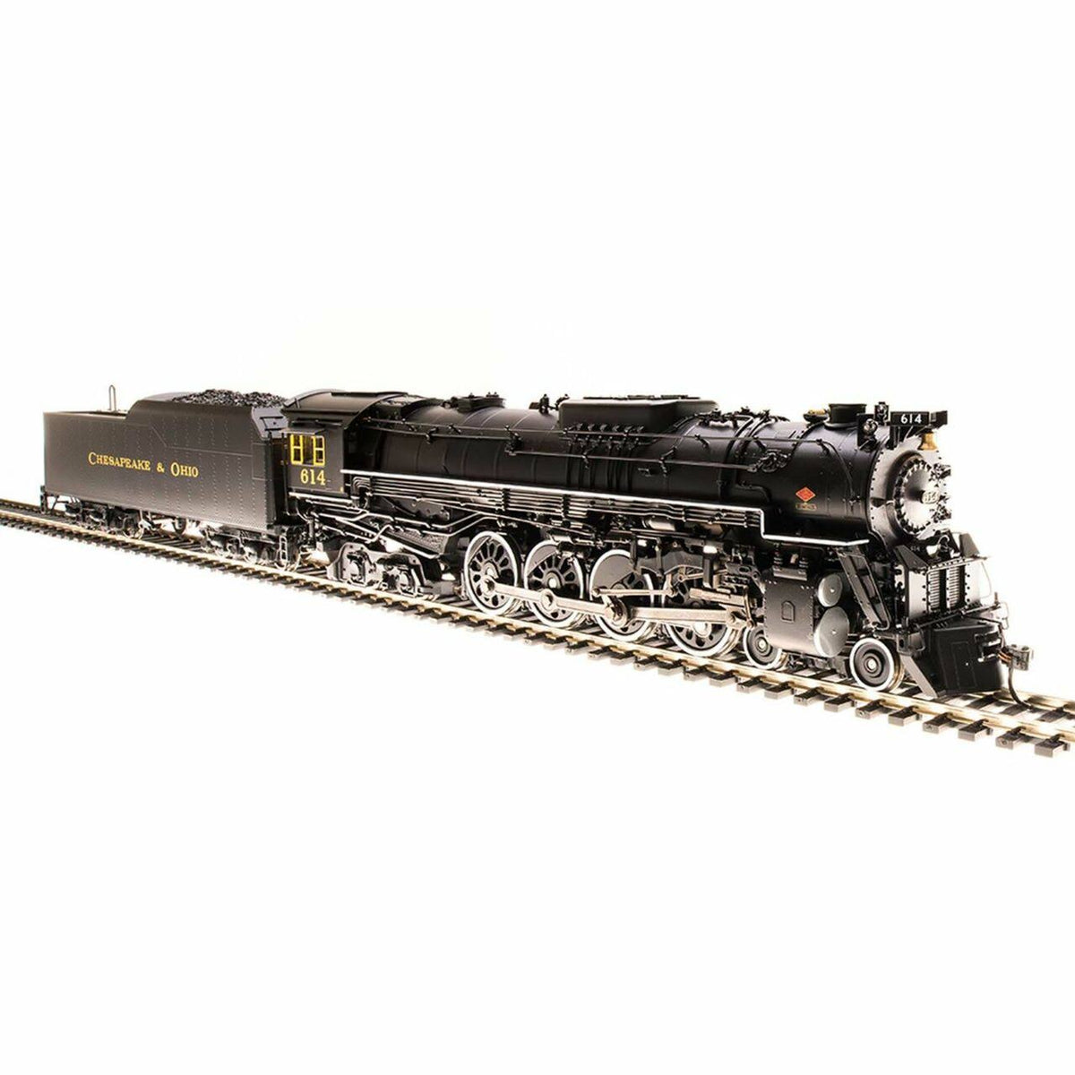 Broadway Limited Imports - HO Brass J3A 4-8-4 w/DCC u0026 Paragon 3, Cu0026O #610 - 4900
