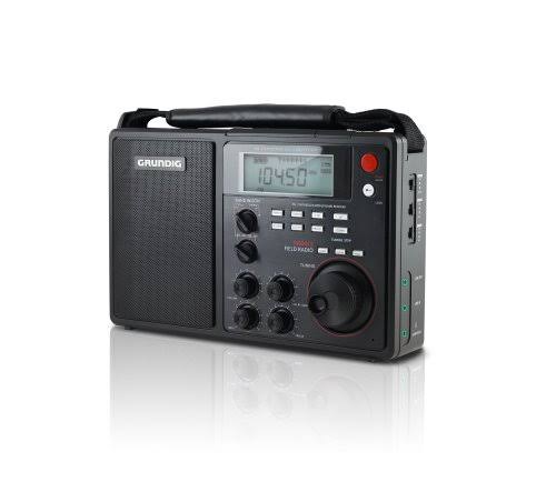 Grundig S450DLX Deluxw AM/FM/Shortwave Portable Radio - Black