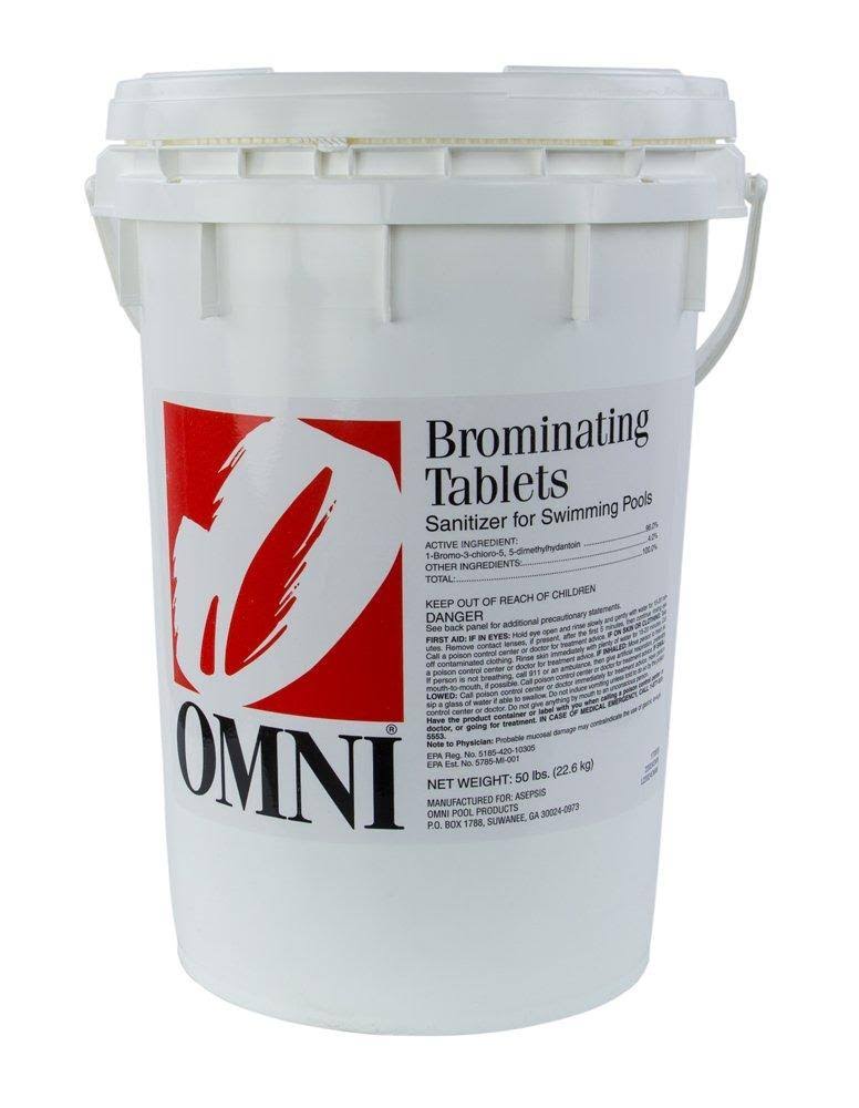 Swimming Pool & Spa Bromine Tablets - 50 lbs