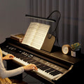 BOLOWEI 22?? LED Piano Lamp, 10W Professional Piano Light with Clamp - Eyes-Care, 3 Color Modes, Stepless Dimming, Great for Grand Piano Music Stand Light