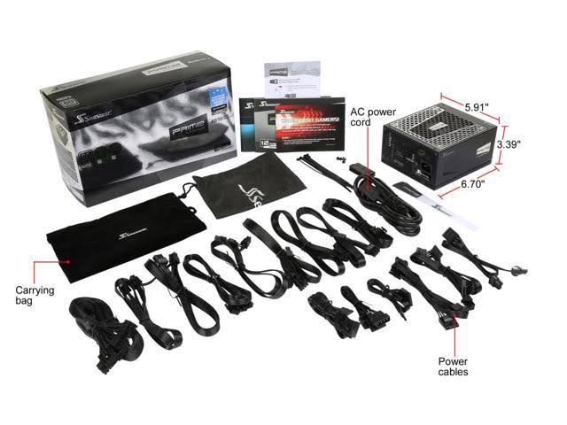 Seasonic Prime Ultra 850W 80+ Titanium Power Supply