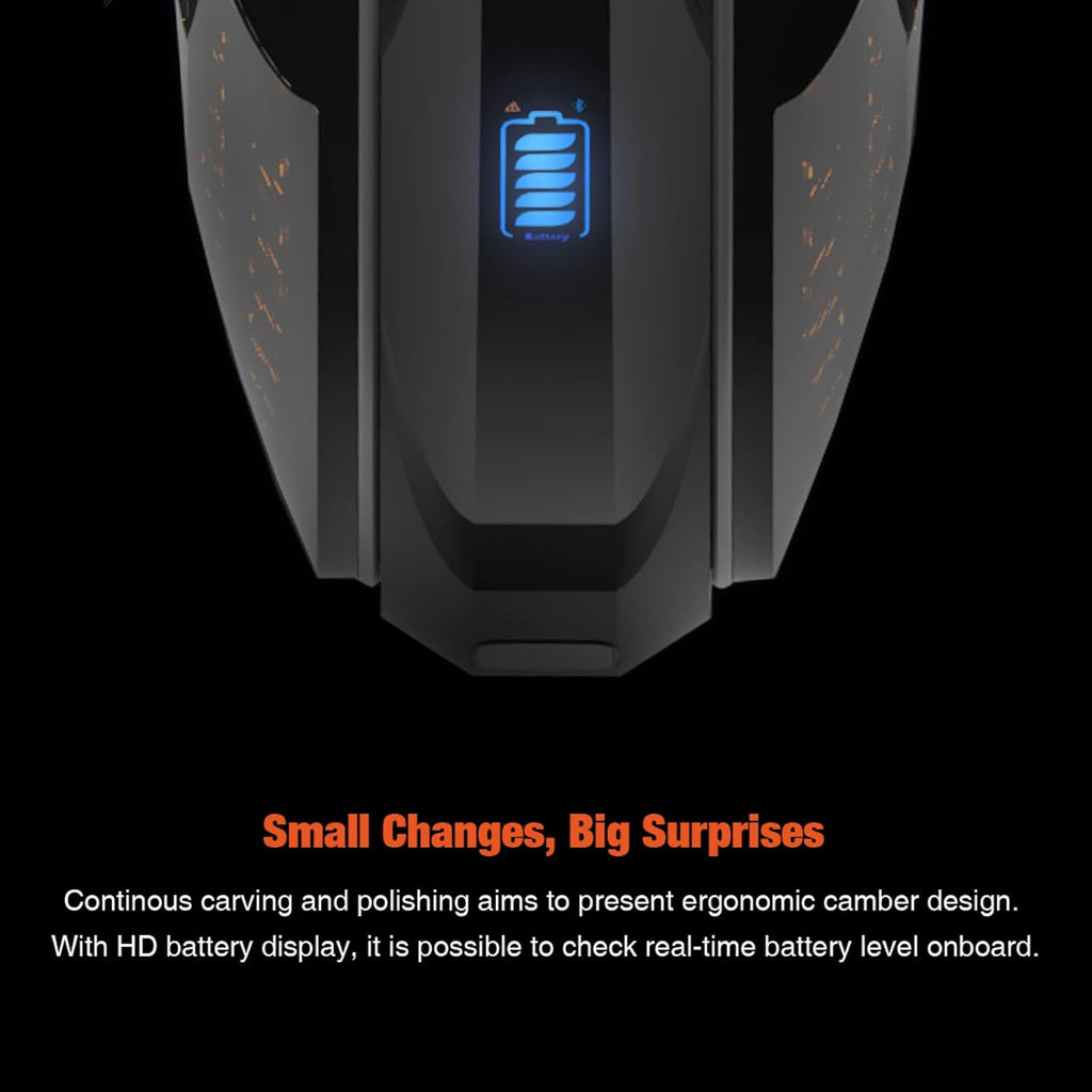 InMotion V8F Electric Unicycle 16 Inch Wheel 21.8 mph 35 Miles Mileage Self-Balancing Electric Scooter for Adults, Colorful Atmosphere Lamp, Built-in Speaker (US Plug)