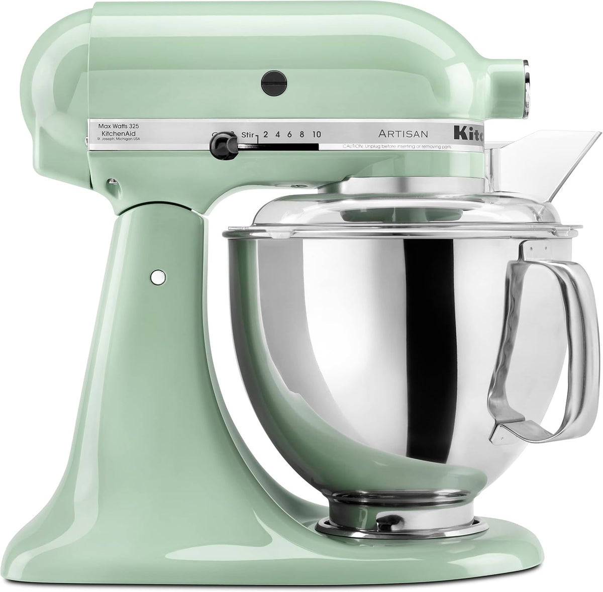 KitchenAid Artisan Series 5 Quart Tilt Head Stand Mixer with Pouring Shield KSM150PS, Cast Iron