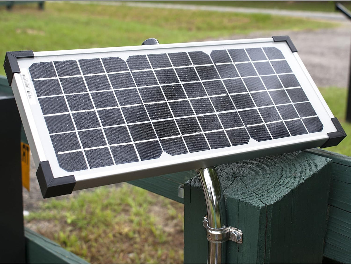GC GHOST CONTROLS TSS1XP Heavy-Duty Solar Single Automatic Gate Opener Kit for Swing Gates Up to 20 Feet (ft.)