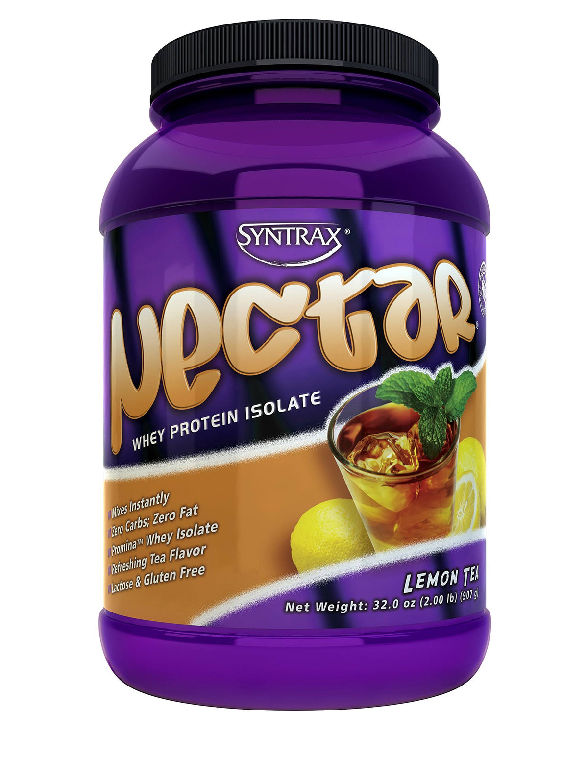 SynTrax Nectar Whey Protein Isolate, Lemon Tea - 2.20 lbs (998 g)