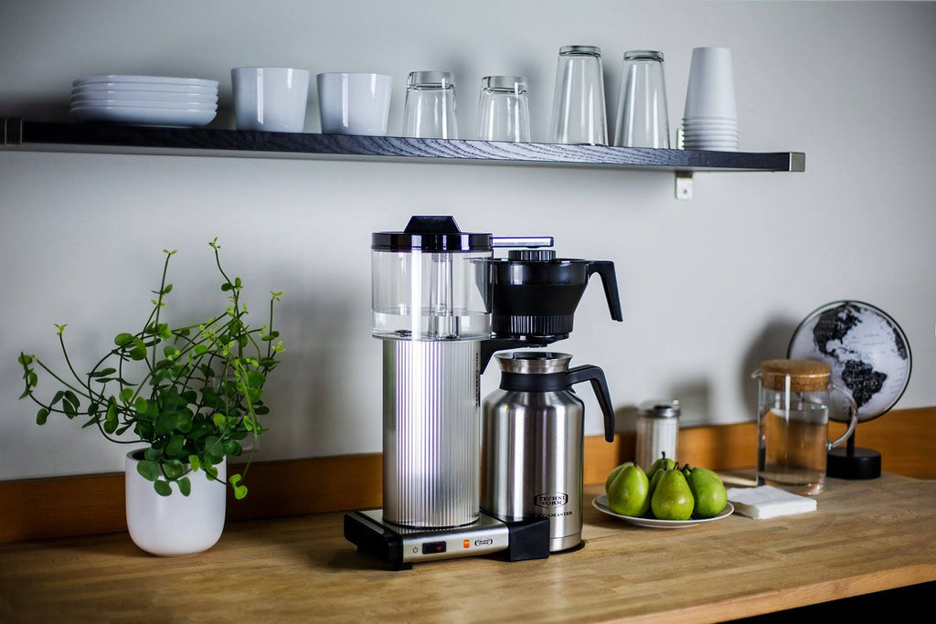 Moccamaster CDT Grand Coffee Brewer, Silver