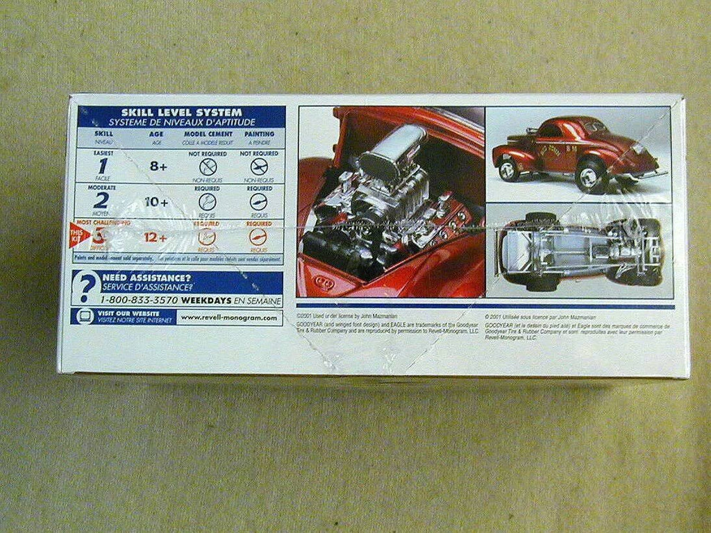 Revell 1941 Willys Gasser Big John Mazmanian Model