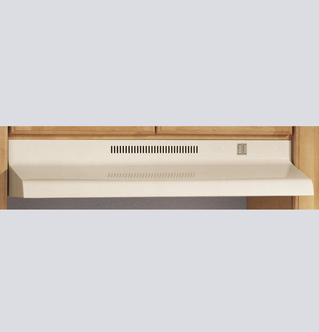 GE - 30 Recirculating Range Hood - Bisque