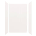 Transolid Expressions 32-in x 60-in x 96-in Glue to Wall Tub/Shower Wall Kit in White