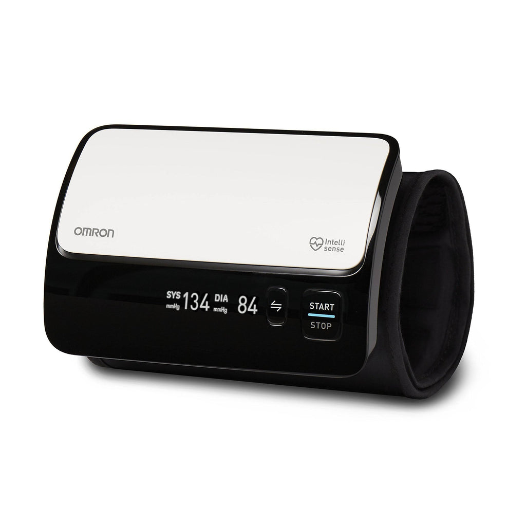 Omron - Evolv - Wireless Upper Arm Blood Pressure Monitor - Black/White