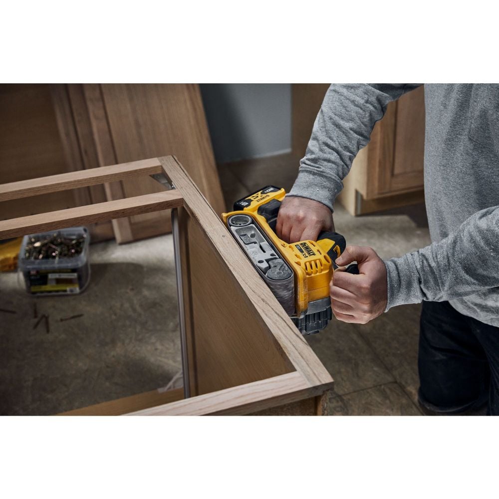 DEWALT XR 20V Max 3x21 Belt Sander DCW220B from DEWALT