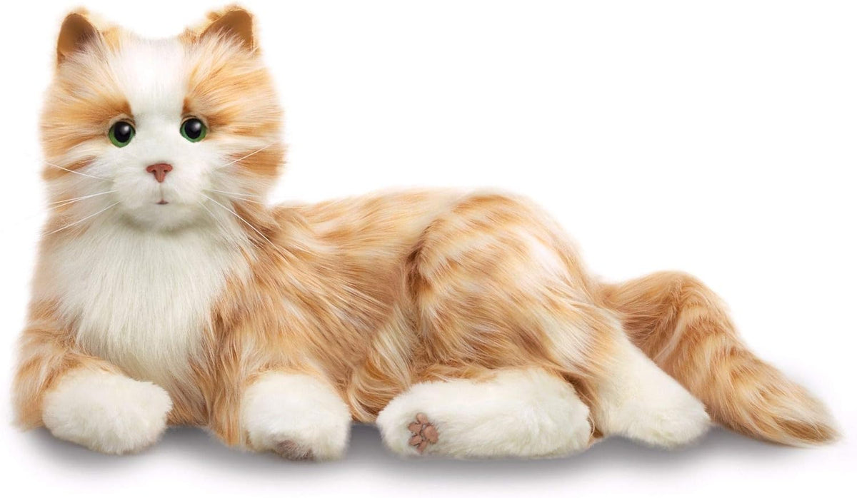 JOY FOR ALL - Orange Tabby Cat - Interactive Companion Pets - Realistic & Lifelike