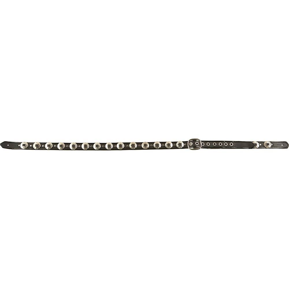 Jodi Head M-Star Concho Guitar Strap Black, Black Binding