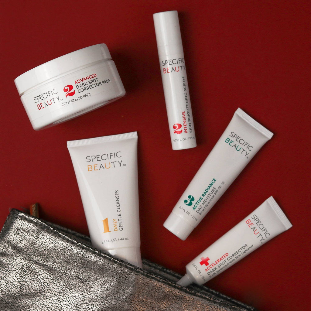Specific Beauty Daily Brightening Skincare Essentials Kit - 5ct