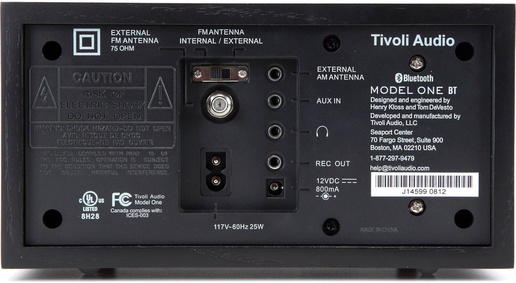 Tivoli Audio Model One Bluetooth AM/FM Radio (Walnut/Beige)