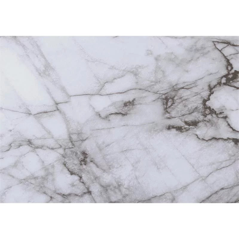 UrbanPro Computer Desk Home Office Laptop 48L Work Metal White Marble Look