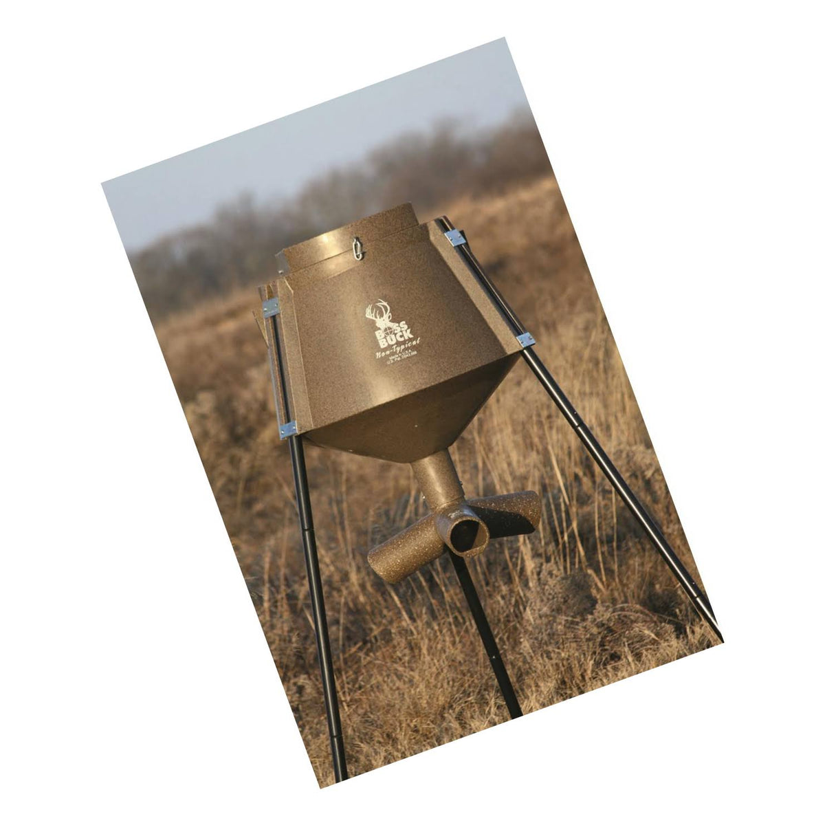 Boss Buck 350-Lb. Protein Feeder - Stainless Steel