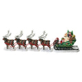 Department 56 North Pole Sleigh and Eight Tiny Reindeer