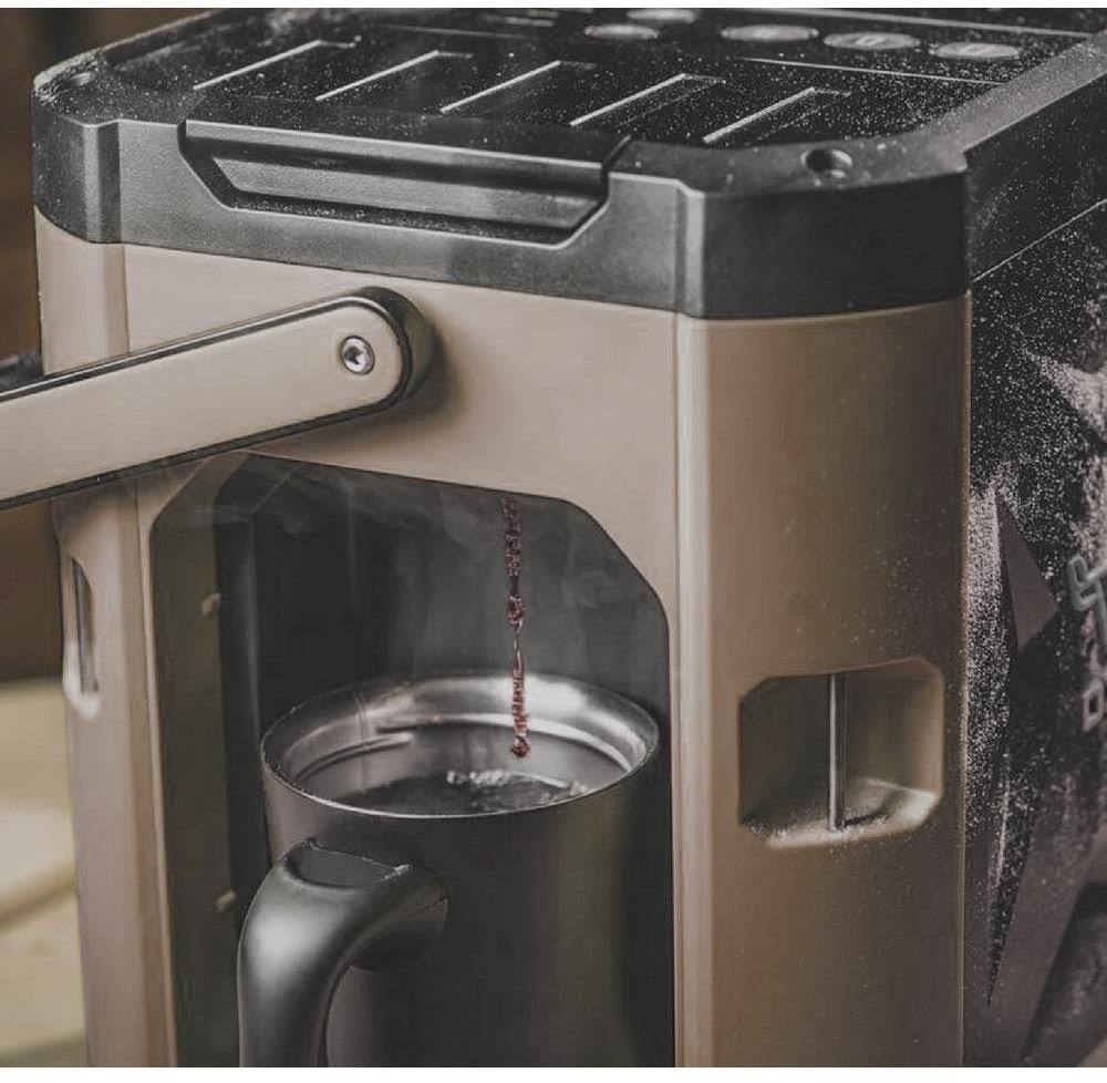 OXX CBK250T COFFEEBOXX Jobsite Single Serve Coffee Maker - Desert Tan