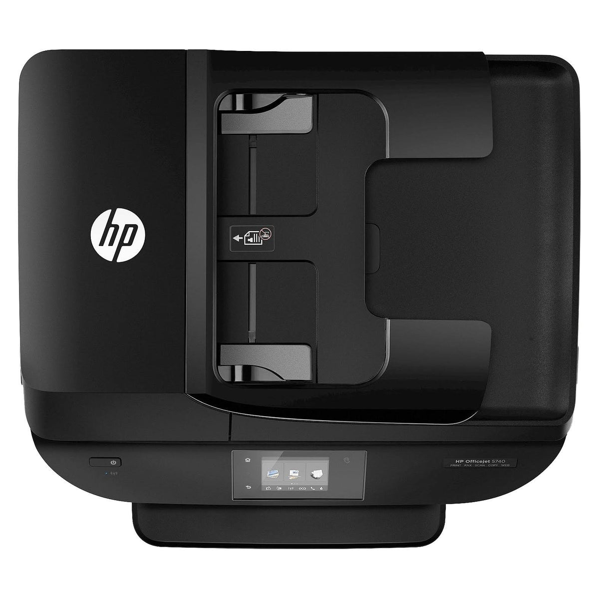 HP Officejet 5740 Wireless All-In-One Inkjet Color Printer - Black