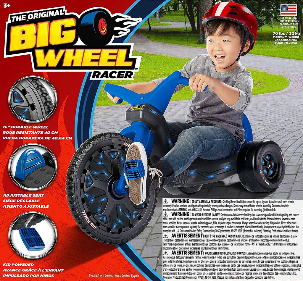 The Original Big Wheel - 16x22 Blue