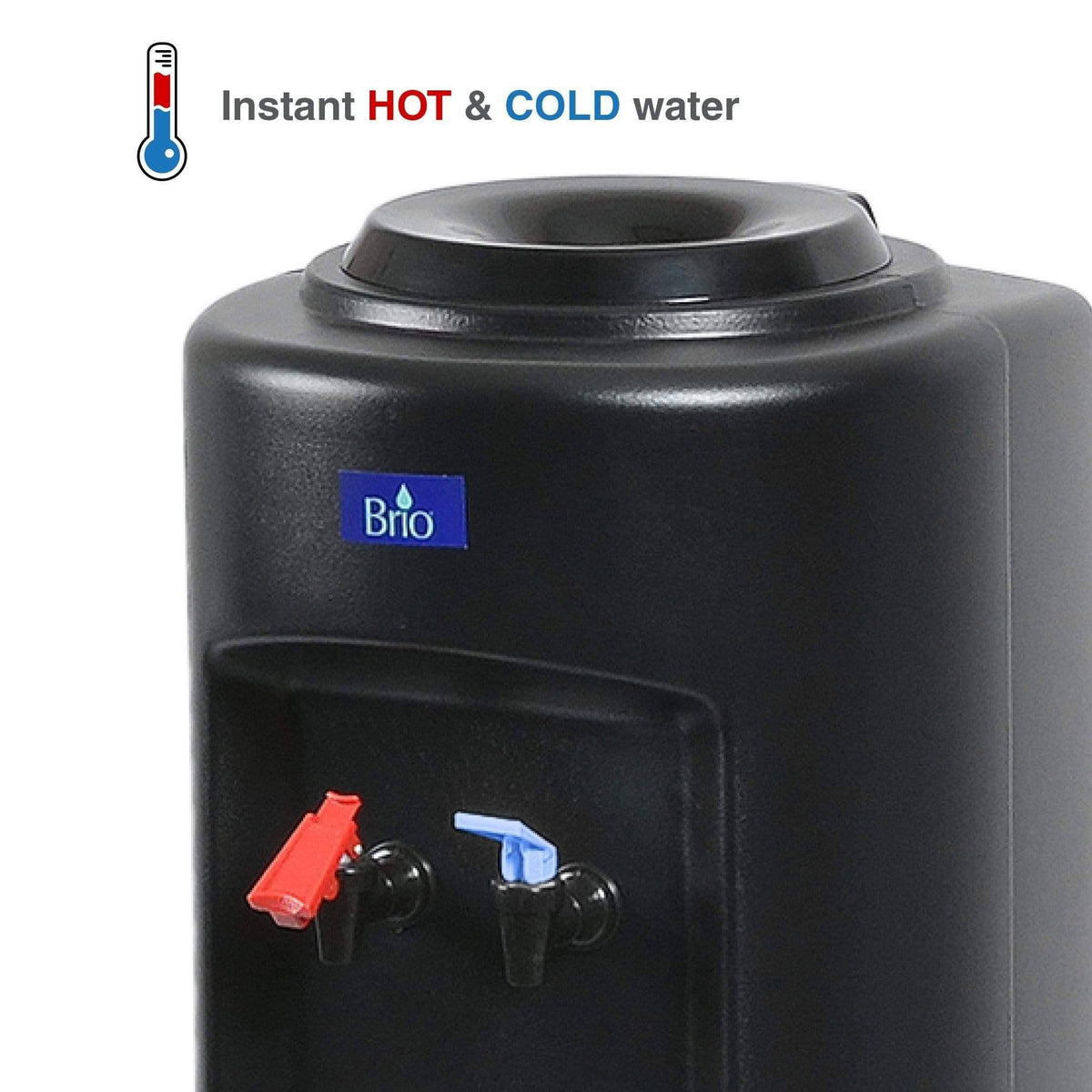 Brio CL520 Commercial Grade Hot and Cold Top Load Water Dispenser Cooler - Essential