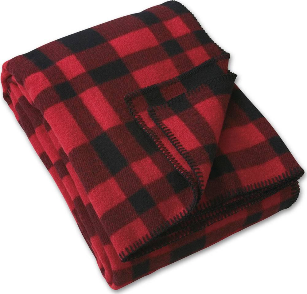 Filson Mackinaw Blanket - Red/Black
