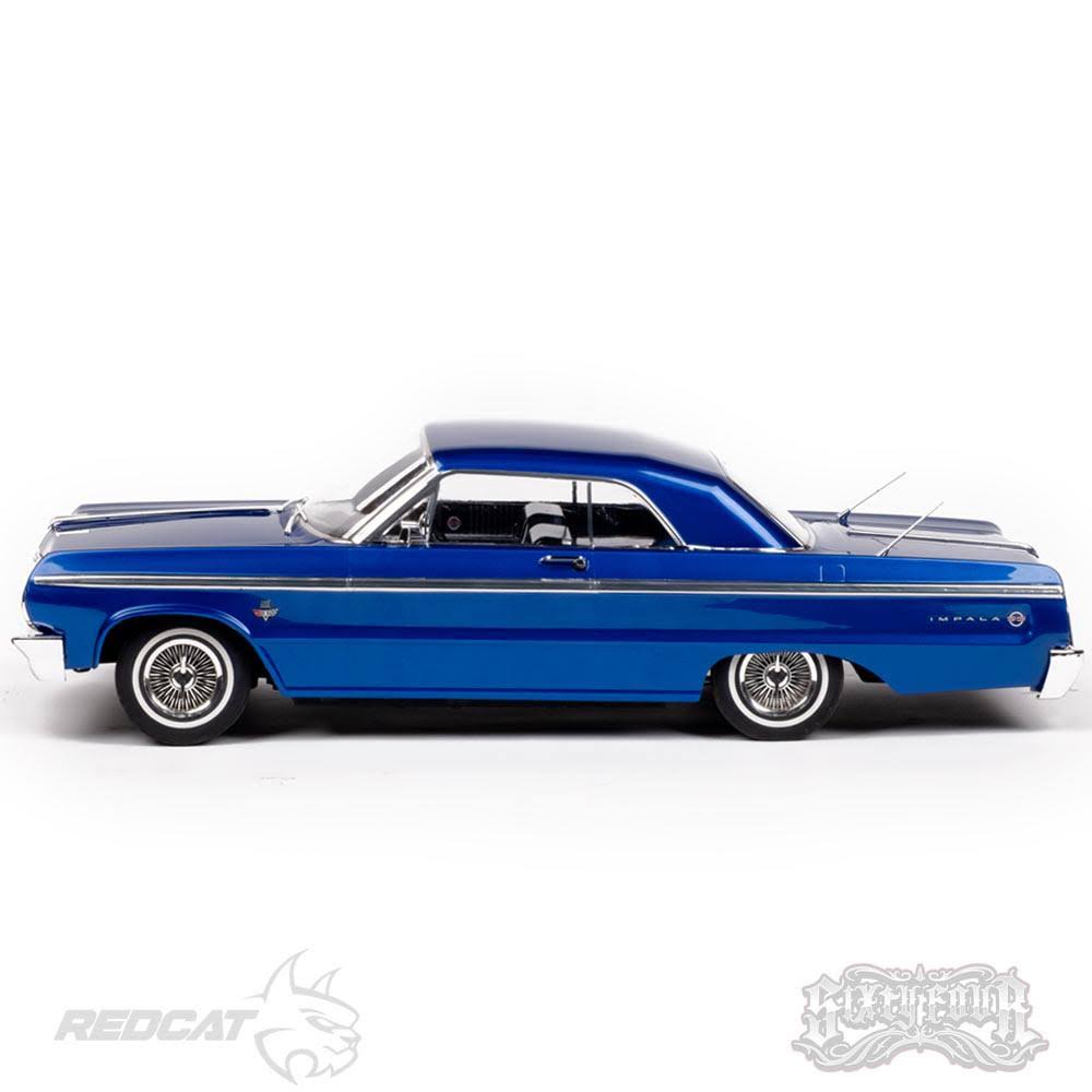 Redcat SixtyFour - Fully Functional 1:10 Scale Ready to Run Hopping Lowrider Red