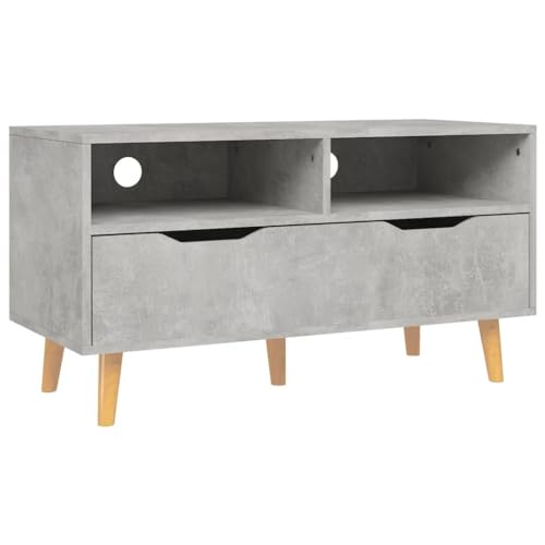 TV Stand, Center Console Storage Cabinet Small Console Table Low Tv Stand Suitable for Office Small Spaces Bedroom Living Room High Gloss White 35.4x15.7x19.1 Engineered Wood