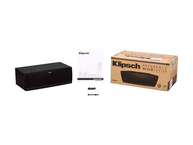 Klipsch Reference Series RC-42 II 2-way Center Channel Speaker - Black Ash