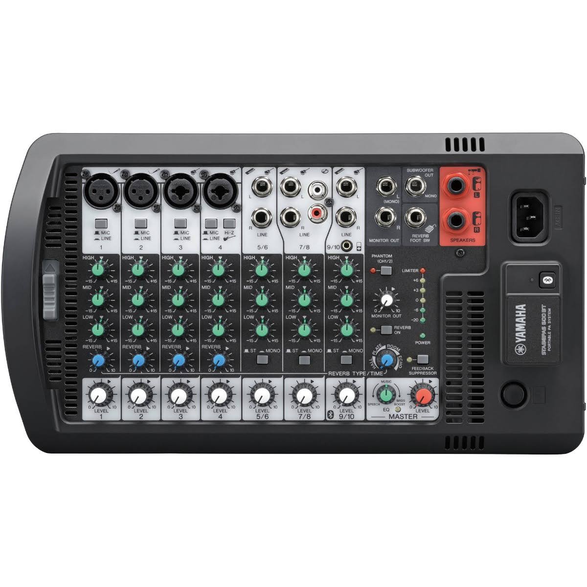 Yamaha Stagepas 600BT Portable PA System - 680W - Bluetooth
