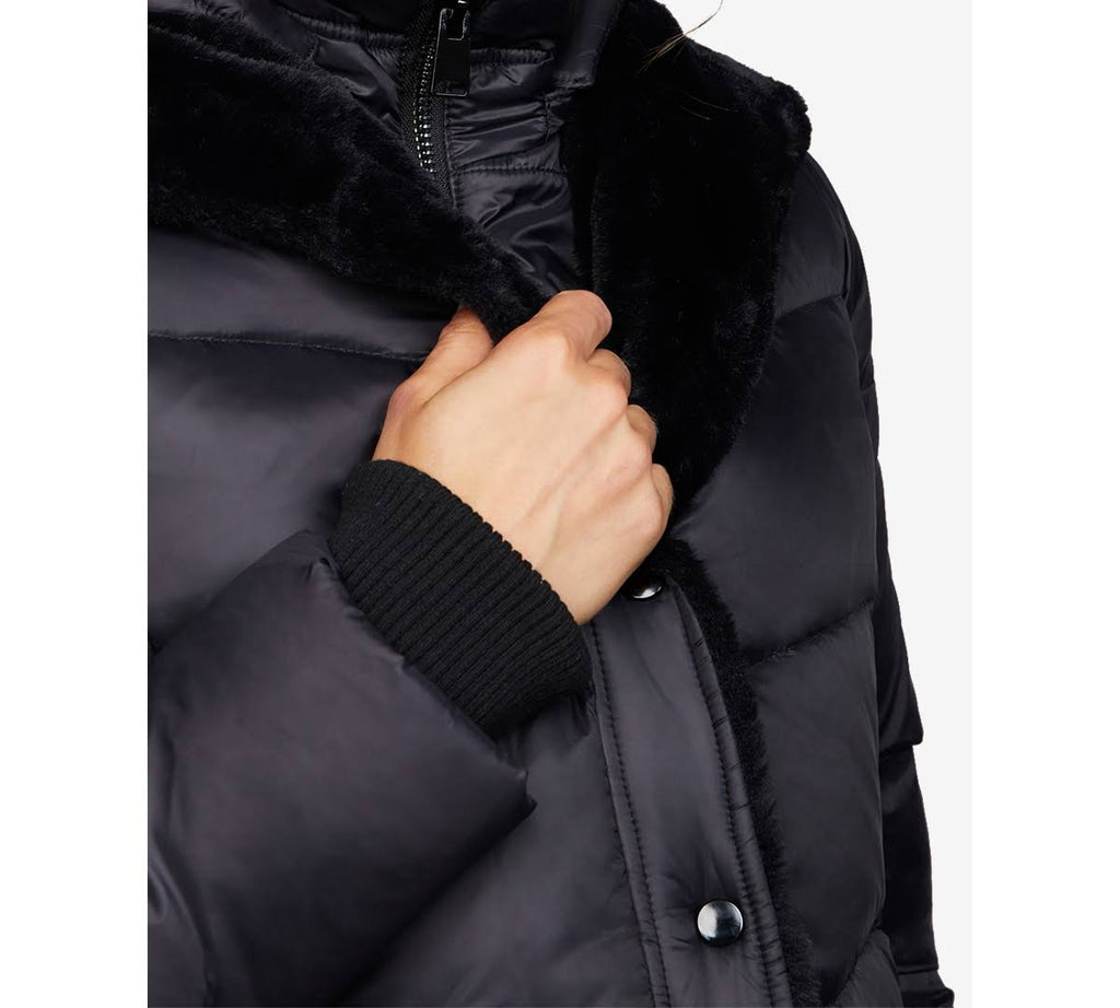 A Pea in The Pod - Quilted Puffer Maternity Jacket - M