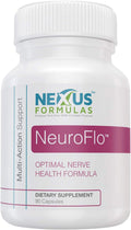 Nexus Formulas NeuroFlo Supplement - Circulation and Vein Support for Healthy Legs - Horse Chestnut Formula for Nerve Function, Numbness, Tingling