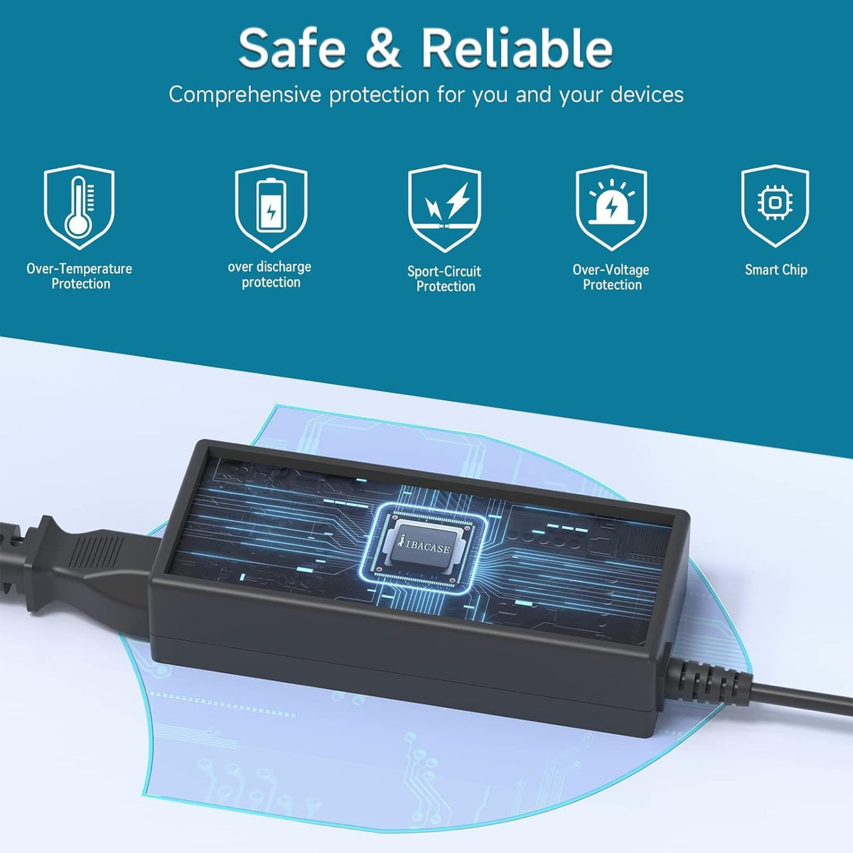 65W 45W IdeaPad Laptop Charger, for Lenovo IdeaPad 3 5 330 330s 320 310 S340 S145 100 110 110s 120S-11IAP 100S-11IBY 130-15AST 510s 530s 710S Flex 5 4 14 ADL45WCC Laptop Power Supply Cord