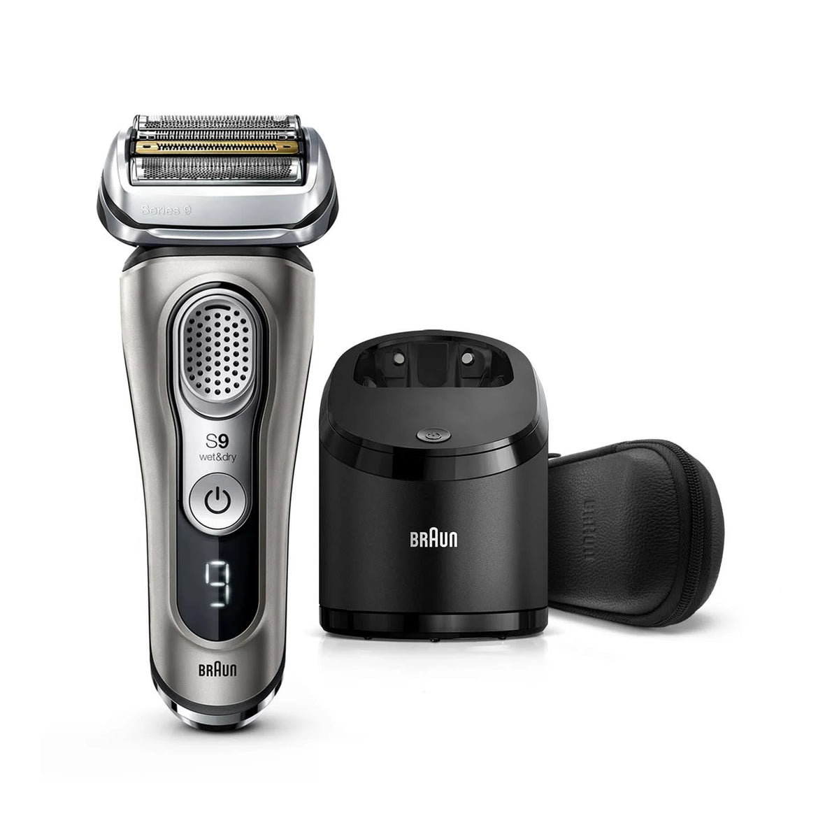 Braun Series 9 9385cc Wet and Dry Electric Shaver - Graphite