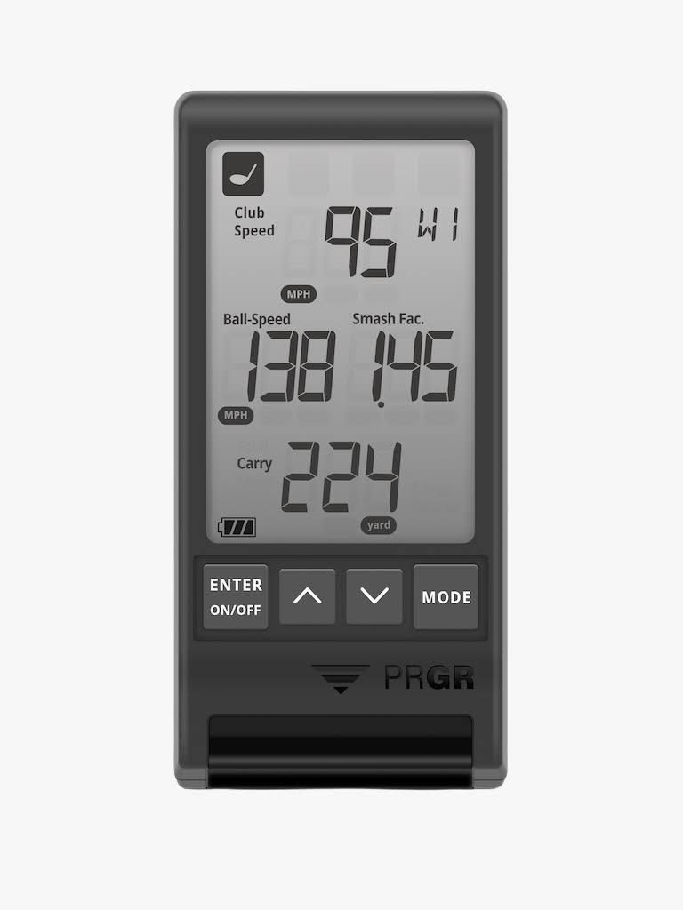 2021 PRGR Black Portable Launch Monitor