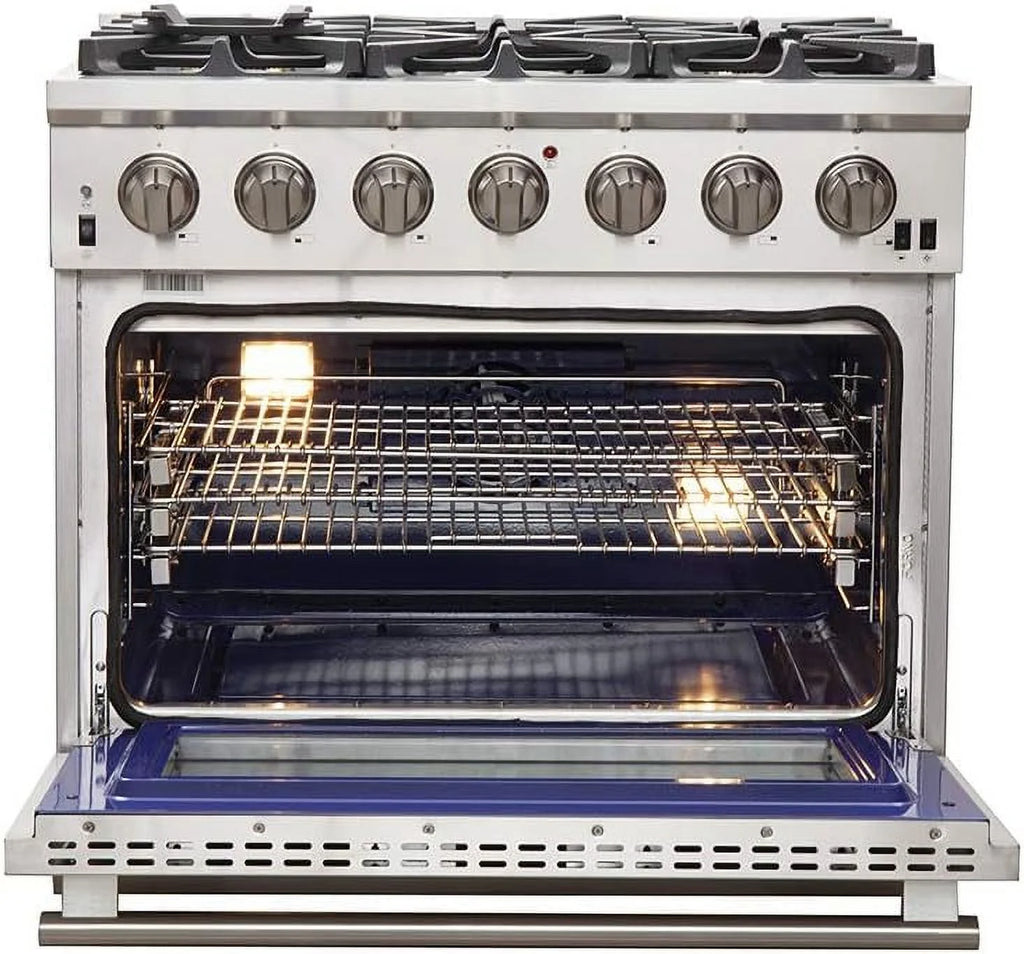 Capriasca - Titanium Professional 36 Freestanding Gas Range