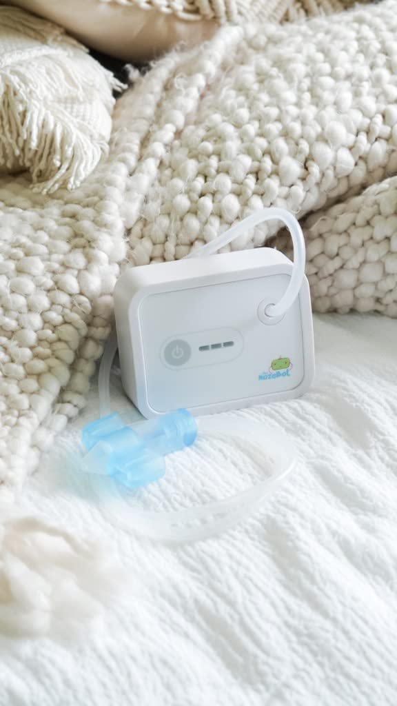Electric Baby Nasal Aspirator | The NozeBot | Safe Hygienic Hospital Grade Suction