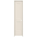 JELD-WEN 20 in. x 80 in. Monroe Primed Left-Hand Smooth Solid Core Molded Composite MDF Single Prehung Interior Door