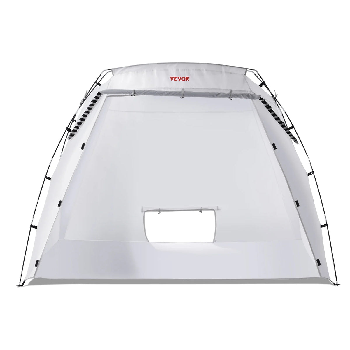 SKYSHALO Portable Paint Booth, Larger Spray Paint Tent with Built-in Floor & Mesh Screen, 7.5x5.2x5.2ft Spray Paint Shelter, Painting Tent Station for Furniture DIY Hobby Tool