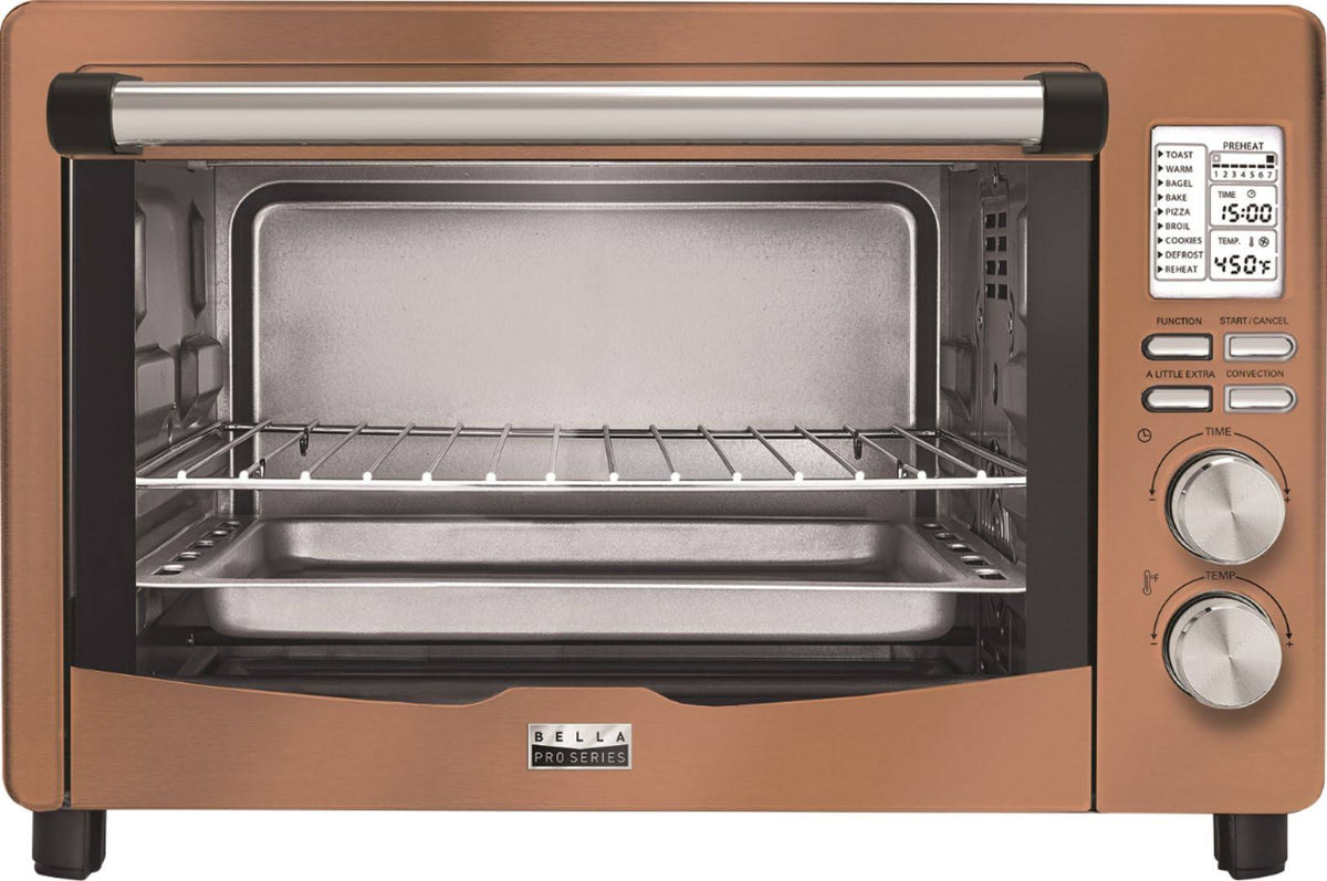 Bella - Pro Series Convection Toaster/Pizza Oven - Copper 90096