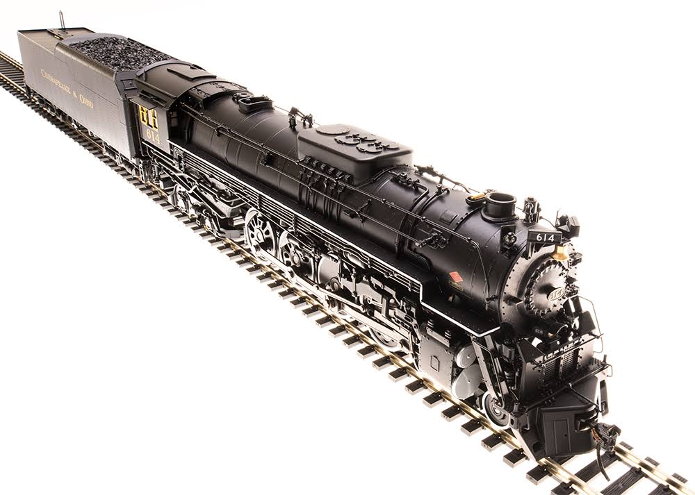 Broadway Limited Imports - HO Brass J3A 4-8-4 w/DCC u0026 Paragon 3, Cu0026O #610 - 4900