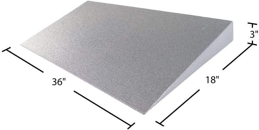 VersaRamp 6 High Lightweight Foam Threshold Ramp for Wheelchairs, Mobility Scooters, and Power Chairs by Silver Spring