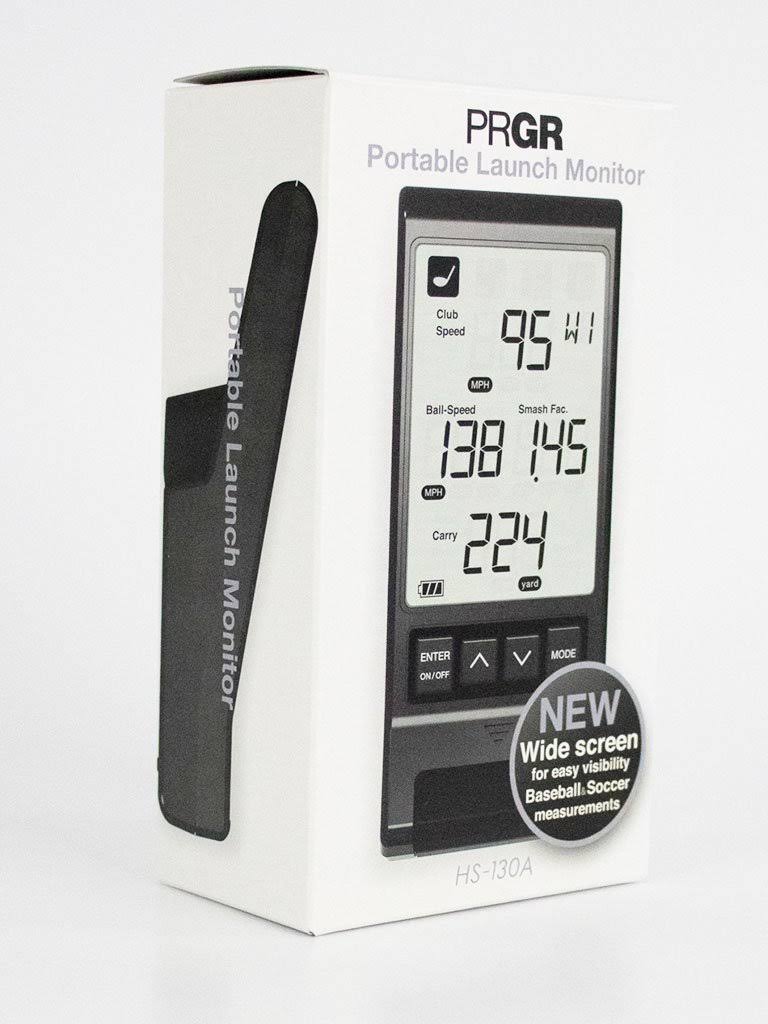 2021 PRGR Black Portable Launch Monitor