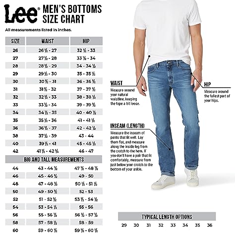 Lee Men's Relaxed Fit Straight Leg Jean