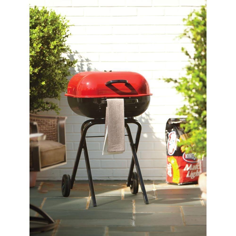 Aussie Walk-A-Bout Portable Charcoal Grill