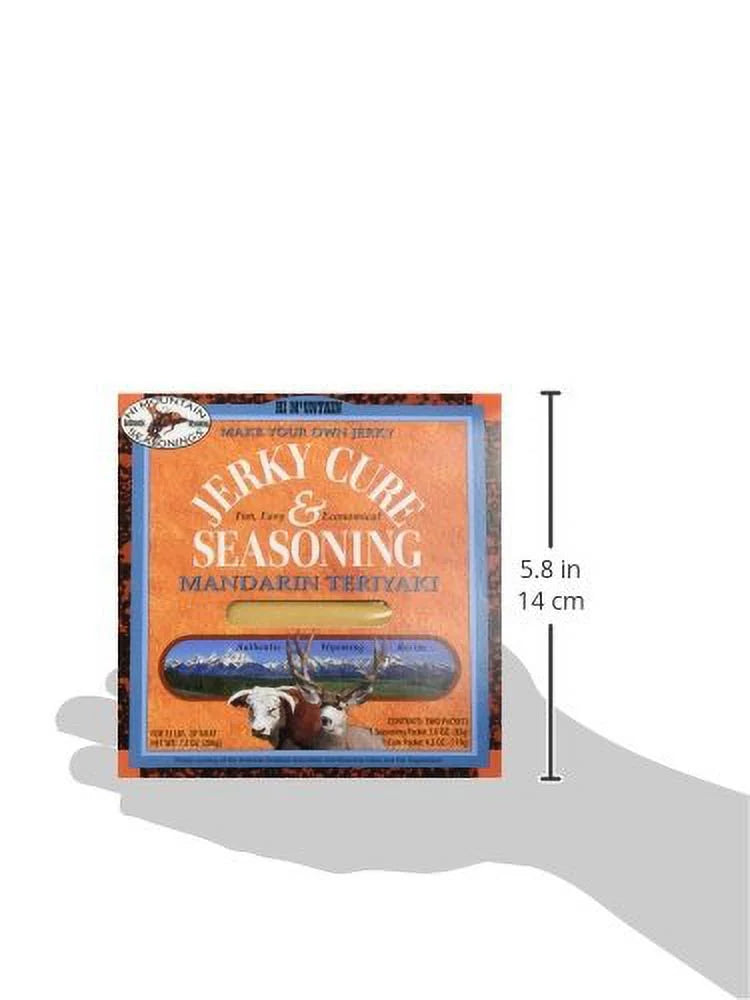 7.2oz Jerky / Seasonings Hi Mountain - Mandarin Teriyaki