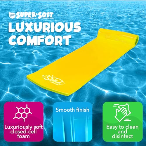 TRC Recreation Foam Swimming Pool Float, Floating Water Lounger, Splash 1.25??