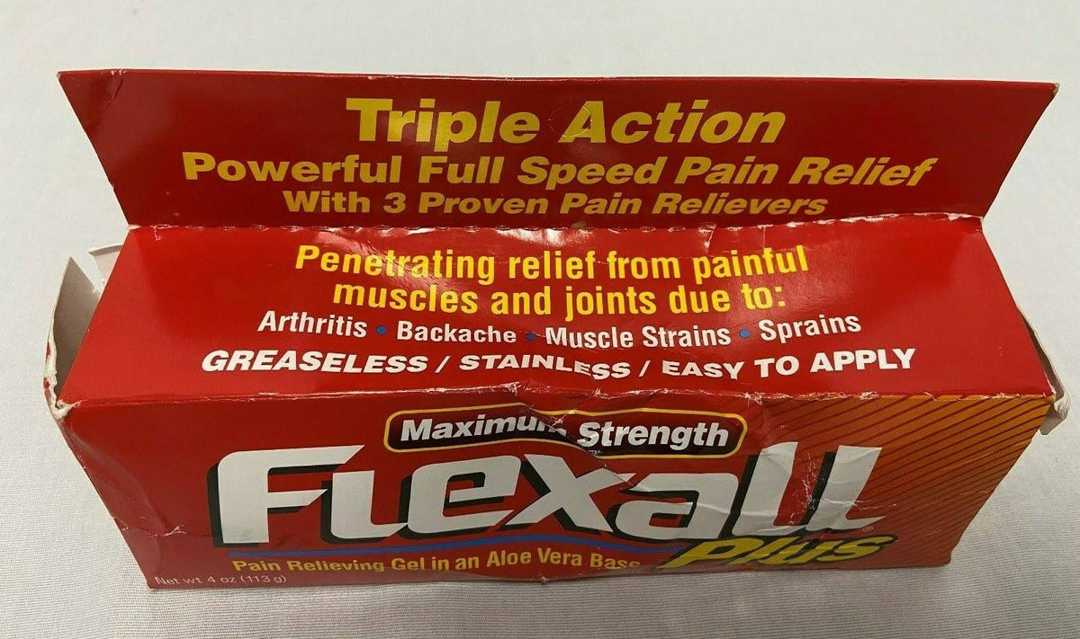 Flexall Plus Pain Relieving Gel, Maximum Strength - 4 oz